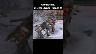 For Honor: Another day, Another flip-happy Shinobi flipped 😆 #Shorts