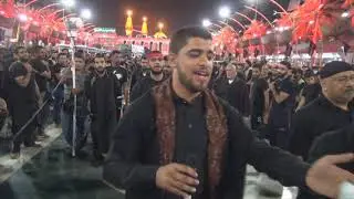 مشاركة الرادود حسن التحو زنجيل اهالي البحرين في كربلاء المقدسة | ليلة 17 صفر 1441هـ