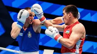 Alokhon Abdullaev (UZB) vs. Almir Memić (SRB) IBA World Boxing Championships 2023 (75kg)