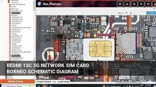 REDMI 13C 5G NETWORK SIM CARD BORNEO SCHEMATIC DIAGRAM 