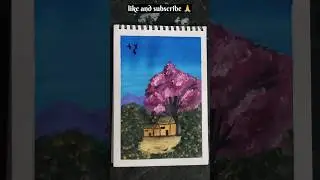 scenery painting #art#artwork # drawing # scenery painting #art #subscribe