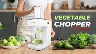 NutriChef 3-in-1 Vegetable Chopper Review:  Perfect for Spiralizing & Salad Making!