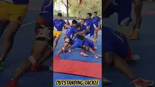 OUTSTANDING TACKLE IN INTER STEEL PLANT KABADDI CHAMPIONSHIP ROURKELA#ytshorts#viralvideo#india