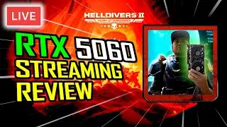 🔴 RTX 5060 Live STREAMING Test + Review!! Is it Really that BAD???! 😱🚀💥