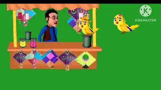 tunni chidiya new character. patang reel wala character copyright free green screen tunni chidiya