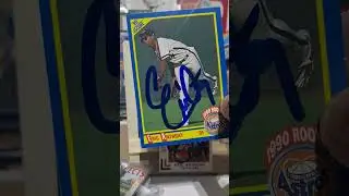super TTM SUCCESS Eric Anthony Astros! #sportscards #sportscardbreak #baseball #baseballcards #viral
