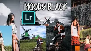 Tutorial Edit Foto Moody Black di Lightroom Hp ala Selebgram | Tutorial Lightroom