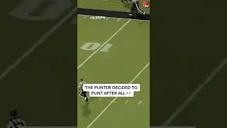 We bet you&rsquo;ve never seen the fake punt punt before 😮 #shorts