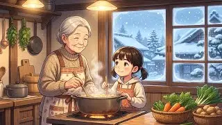 On the First Snowy Day, We Make Kimchi &mdash; Love&rsquo;s Flavor to Warm a Bitter Winter | Ghibli-Style Video
