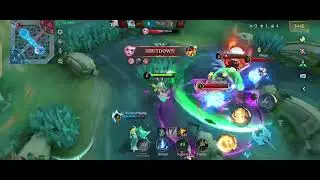 Akhirnya naik Rank Mythic pake Rafaela!! Lancelot musuh gk bisa gerak kena skil 1 Rafaela!!