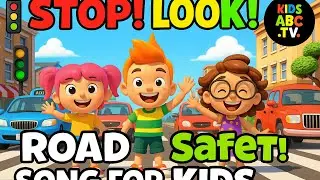 🚦 Stop! Look! Listen! | Road Safety Song for Kids | Kids ABC TV