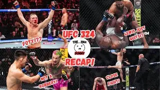 UFC 324 POST FIGHT CARD REACTION!!!