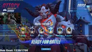 CLONEMAN16 INSANE ORISA! 34 ELIMS! [ OVERWATCH SEASON 22 TOP 500 ]
