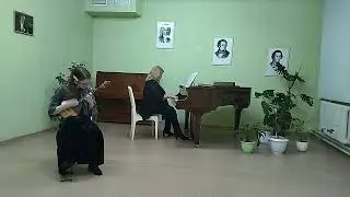 Иванова Ольга. П. Барчунов. Концерт для домры 2. 1 часть.В. Малых 