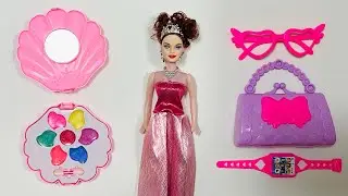 ASMR Satisfying Video with Unboxing Fairy Toys | Magical Fairy Princess Beauty Set | Barbie Makeup