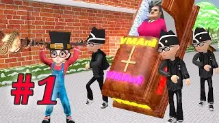 Scary Teacher 3D COFFIN DANCE COMPILATION Funny V1 | VMAni GamePlay