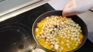 Garbanzos con secreto y calabaza 🎃 