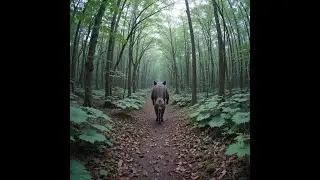 RARE FOOTAGE OF ELUSIVE FOREST CREATURES CAUGHT ON TRAIL CAM