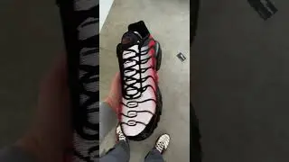 JUST IN AIR MAX PLUS TN - RED REFLECTIVE #shoes #sneakers #nike