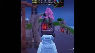 Fortnite Phthalo Blue Joss Gameplay | RX 6800 XT + R7 5800X3D | 4K Performance Mode