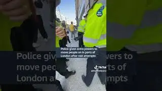 Police given extra powers to move people on in parts of London after raid attempts #itvnews #london