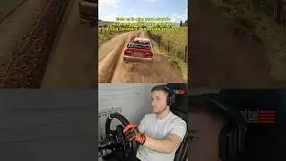 El coche est&aacute; intacto😅 ​⁠@simufy #simufy #dirtrally2 #simracing #gaming #shorts