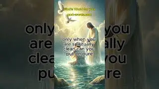 this is my warning to you; Leave no sin in you,for sin will destroy you;You must repent to be healed