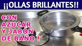🌺 OLLAS BRILLO ESPEJO con &eacute;stos 2 productos, f&aacute;cil y r&aacute;pido, una terapia  para el alma !