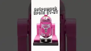 Exclusive Astromech Droid QT-KT Minifigure | LEGO&reg; Stop Motion Speed Build