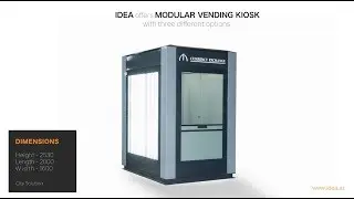 Modular VENDING KIOSK