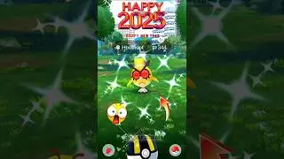 First Ever Christmas ✨Shiny Hoothoot in pokemon go #pokemon #soparstart #shiny #shinypokemon