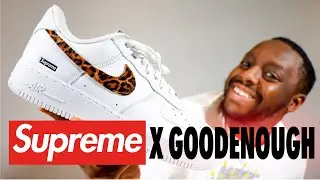 Nike Air Force 1 SP Supreme x GOODENOUGH Schopes On Foot Review QuickSchopes 827 Schopes IM3483 100