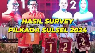HASIL SURVEY PILKADA SULSEL 2024