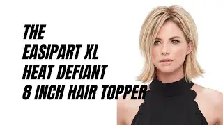 The Easipart XL Heat Defiant 8 inch Hair Topper - Created by Jon Renau