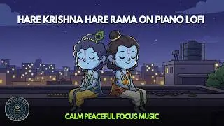 Hare Krishna Hare Rama On Piano Lofi | Peaceful Lofi Piano Chant For Mental Clarity