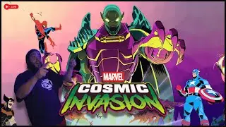 Marvel Cosmic Invasion on GAME PASS! First Playthrough LIVE Beat 'Em Up Chaos | Poogie Shot First