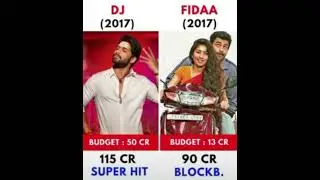 DJ vs FIDAA movie comparision Box office collection ## shorts video