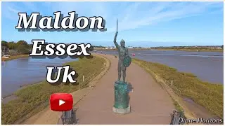 Drone Flight of Maldon & Barge graveyard