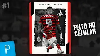 COMO FAZER FLYER DE FUTEBOL PELO CELULAR #1