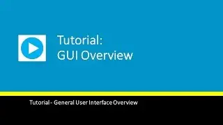 Analytics Canvas GUI Overview
