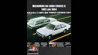 Novidades da LINHA CORCEL II: 1982 at&eacute; 1984