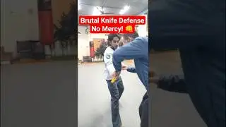 knife defense reality check #selfdefense #trending #karate #shorts #usa #taekwondo #india #kravmaga