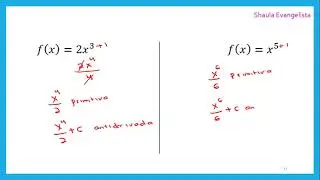 FUNCIÓN PRIMITIVA Y ANTIDERIVADA