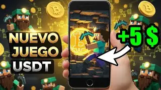 NUEVO JUEGO PARA GANAR USDT | MINE CRAFT VERSION CRYPTO