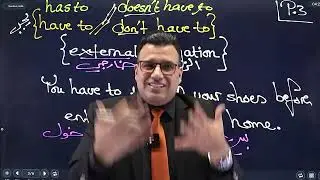 اول ثانوي انجليزي- modal verbs of obligation and prohibition- part one - د. خالد الدعجة