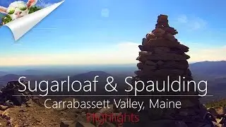 Maine 4K's | Sugarloaf & Spaulding Mountains | Highlights Only Edit