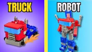 Лего трансформеры G1 Оптимус Прайм!