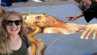 Incredible Sidewalk Chalk Art - the 30th Annual Pasadena Chalk Festival