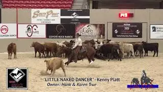 Kenny Platt & Little Naked Dancer 223 PCCHA Futurity Open Cutting Stakes Champion