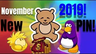 Club Penguin Online Nov 2019 New Pin
